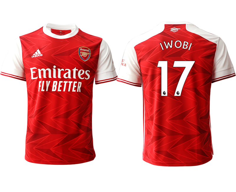 Men 2020-2021 club Arsenal home aaa version #17 red Soccer Jerseys->arsenal jersey->Soccer Club Jersey